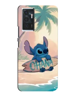 Чехол для Vivo V23e с картинкой «Стич на серфе»
