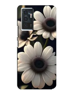 Чехол для Vivo V23e с картинкой «Белые маргаритки макро» Чехол для Vivo V23e с картинкой «Белые маргаритки макро»