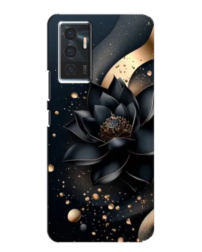 Чехол для Vivo V23e с картинкой «Черный лотос»