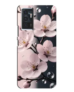 Чехол для Vivo V23e с картинкой «Нежная сакура и капли» Чехол для Vivo V23e с картинкой «Нежная сакура и капли»