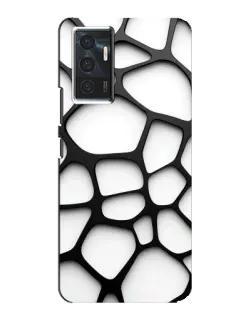 Чохол для Vivo V23e з картинкою «Біла об'ємна сітка» Чохол для Vivo V23e з картинкою «Біла об'ємна сітка»
