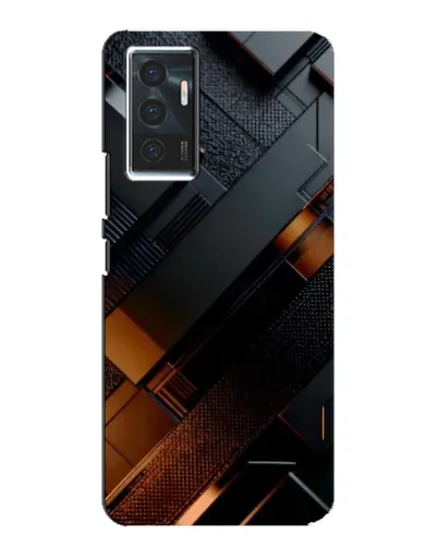 Чехол для Vivo V23e с картинкой «Черные геометрические блоки» Чехол для Vivo V23e с картинкой «Черные геометрические блоки»