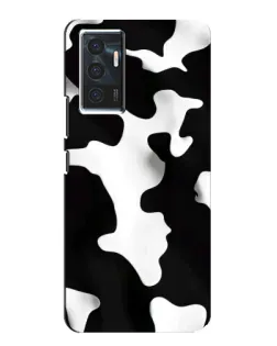 Чехол для Vivo V23e с картинкой «Черно-белое пятно»