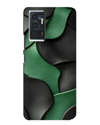 Чехол для Vivo V23e с картинкой «Зеленые кожаные волны» Чехол для Vivo V23e с картинкой «Зеленые кожаные волны»