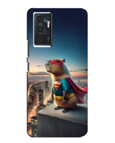 Чехол для Vivo V23e с картинкой «Капи-мен супергерой»