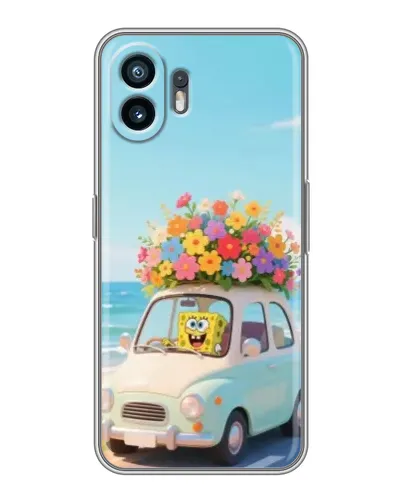 Чехол для Vivo V60 Lite с картинкой «Автомобильное путешествие»