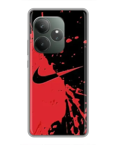 Чохол для Vivo V70 Elite з картинкою «Червоні бризки Nike» Чохол для Vivo V70 Elite з картинкою «Червоні бризки Nike»