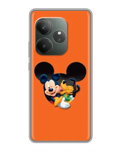 Чехол для Vivo V70 Elite с картинкой «Сердце Микки Минни»