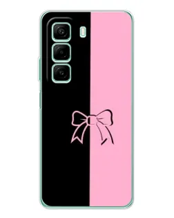Чехол для Vivo Y400 с картинкой «Половинки банта»