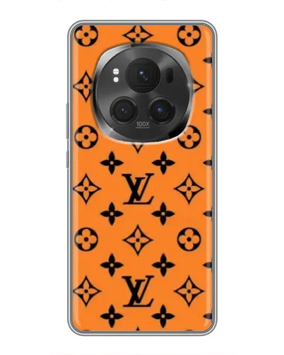 Чехол для Vivo X200 PRO с картинкой «Оранжевый стиль LV»