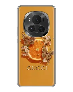 Чохол для Vivo X200 PRO з картинкою «Gucci — золоті метелики»