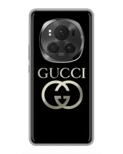 Чохол для Vivo X200 PRO з картинкою «Gucci — золото на чорному»