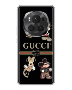 Чохол для Vivo X200 PRO з картинкою «Gucci — герої Disney та монограма»