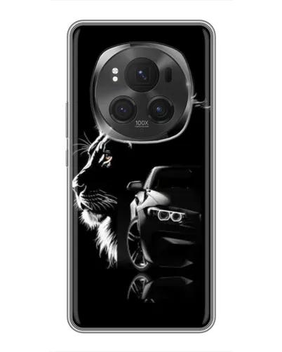 Чехол для Vivo X200 PRO с картинкой «BMW и лев» Чехол для Vivo X200 PRO с картинкой «BMW и лев»
