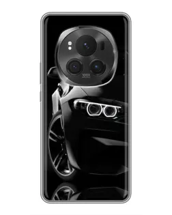 Чехол для Vivo X200 PRO с картинкой «Черная BMW — профиль» Чехол для Vivo X200 PRO с картинкой «Черная BMW — профиль»
