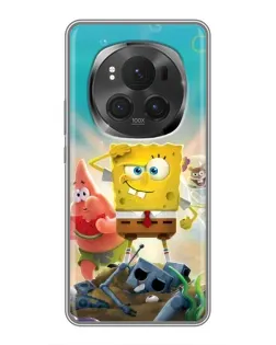 Чехол для Vivo X200 PRO с картинкой «Спанч Боб победитель»