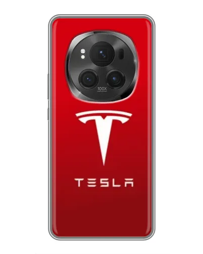 Чехол для Vivo X200 PRO с картинкой «Tesla Red Classic»