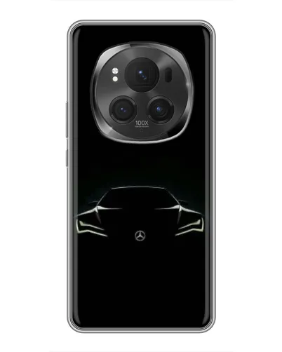 Чохол для Vivo X200 PRO з картинкою «Mercedes — силует авто» Чохол для Vivo X200 PRO з картинкою «Mercedes — силует авто»