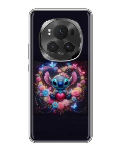 Чохол для Vivo X200 PRO з картинкою «Stitch у квітах»