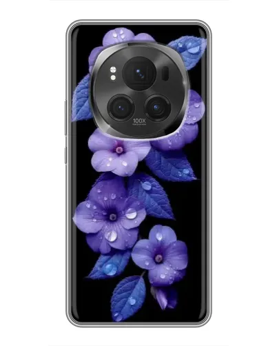 Чехол для Vivo X200 PRO с картинкой «Фиолетовые цветы с росою» Чехол для Vivo X200 PRO с картинкой «Фиолетовые цветы с росою»