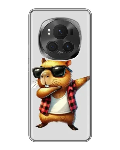 Чехол для Vivo X200 PRO с картинкой «Капибара рэпер даб» Чехол для Vivo X200 PRO с картинкой «Капибара рэпер даб»