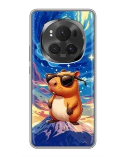 Чехол для Vivo X200 PRO с картинкой «Капибара Ван Гога»