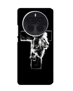 Чохол для Vivo X200T з картинкою «Сяючий хрест Jesus»