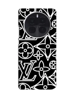 Чехол для Vivo X300 Ultra с картинкой «Черно-белый узор LV» Чехол для Vivo X300 Ultra с картинкой «Черно-белый узор LV»