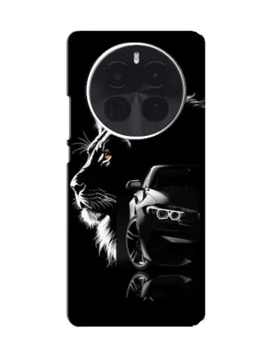 Чехол для Vivo X300 Ultra с картинкой «BMW и лев»
