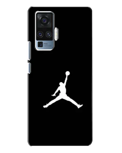 Чехол для Vivo X50 Pro с картинкой «Jordan Silhouette»
