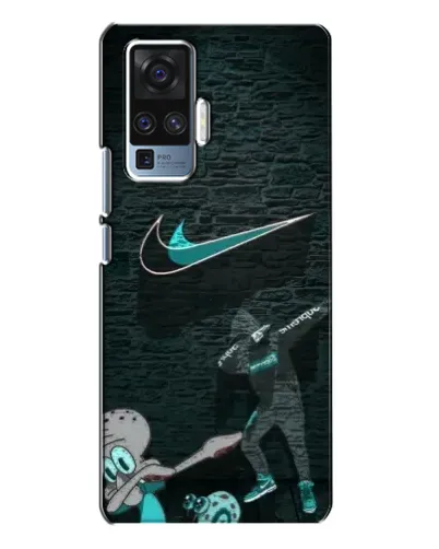 Чехол для Vivo X50 Pro с картинкой «Спортивный арт Nike»