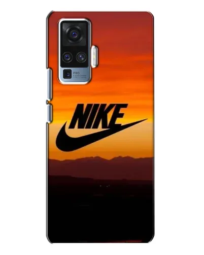 Чехол для Vivo X50 Pro с картинкой «Nike — вечерний горизонт»