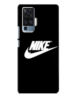 Чехол для Vivo X50 Pro с картинкой «Мазки краски Nike»