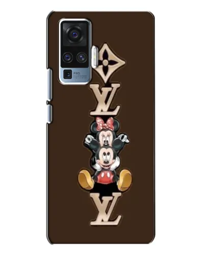 Чехол для Vivo X50 Pro с картинкой «LV и Микки Маус»