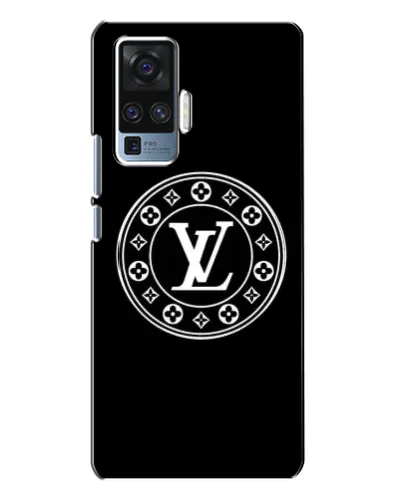 Чехол для Vivo X50 Pro с картинкой «LV — печать стиля»