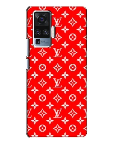 Чехол для Vivo X50 Pro с картинкой «Яркий паттерн LV»