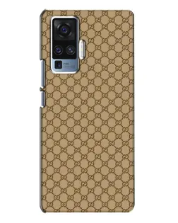 Чехол для Vivo X50 Pro с картинкой «Gucci — классический беж»