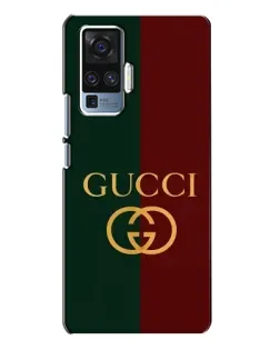 Чехол для Vivo X50 Pro с картинкой «Gucci — темно-зеленый градиент»