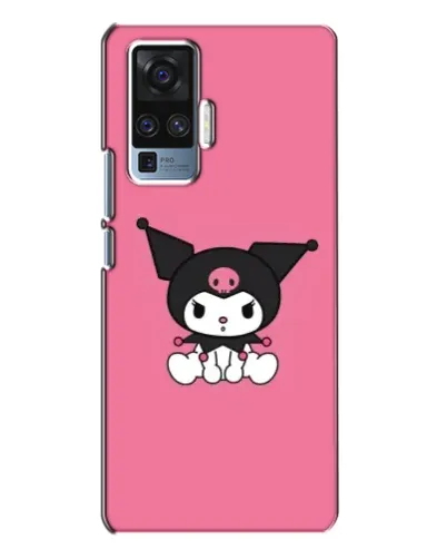 Чехол для Vivo X50 Pro с картинкой «Хмурая Kuromi»