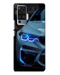 Чохол для Vivo X50 Pro з картинкою «Погляд BMW з синіми фарами» Чохол для Vivo X50 Pro з картинкою «Погляд BMW з синіми фарами»