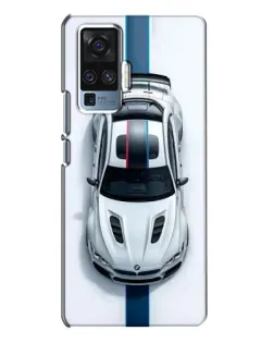 Чохол для Vivo X50 Pro з картинкою «Вид зверху — BMW M» Чохол для Vivo X50 Pro з картинкою «Вид зверху — BMW M»