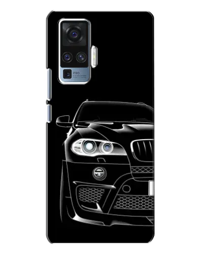 Чехол для Vivo X50 Pro с картинкой «Темный силуэт BMW» Чехол для Vivo X50 Pro с картинкой «Темный силуэт BMW»