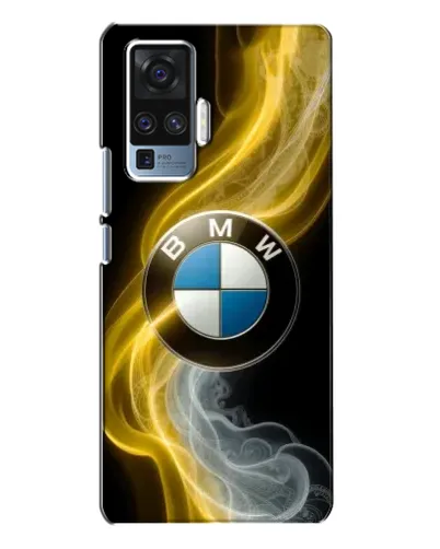 Чехол для Vivo X50 Pro с картинкой «Золотистый дым BMW» Чехол для Vivo X50 Pro с картинкой «Золотистый дым BMW»