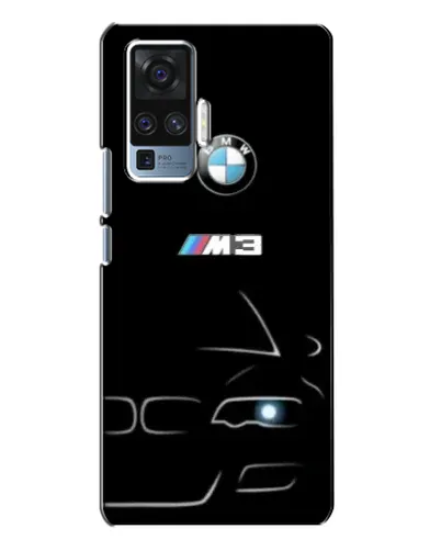 Чехол для Vivo X50 Pro с картинкой «Минималистичный принт BMW M3» Чехол для Vivo X50 Pro с картинкой «Минималистичный принт BMW M3»