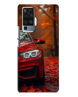 Чехол для Vivo X50 Pro с картинкой «Осенняя BMW M4»