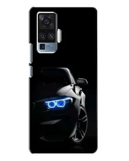 Чехол для Vivo X50 Pro с картинкой «BMW — ночной взгляд»