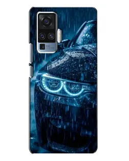 Чехол для Vivo X50 Pro с картинкой «BMW под дождем»