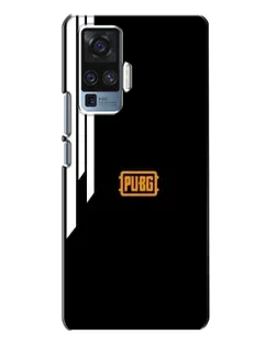 Чехол для Vivo X50 Pro с картинкой «PUBG — вертикальные линии»