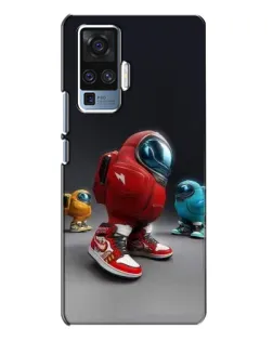 Чехол для Vivo X50 Pro с картинкой «Among Us — 3D стиль»