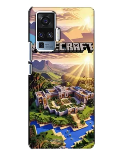 Чехол для Vivo X50 Pro с картинкой «Minecraft панорама» Чехол для Vivo X50 Pro с картинкой «Minecraft панорама»